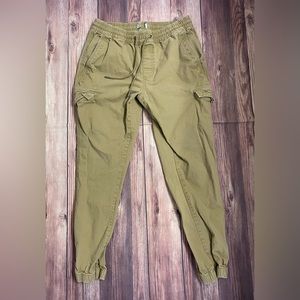 Mens khaki joggers